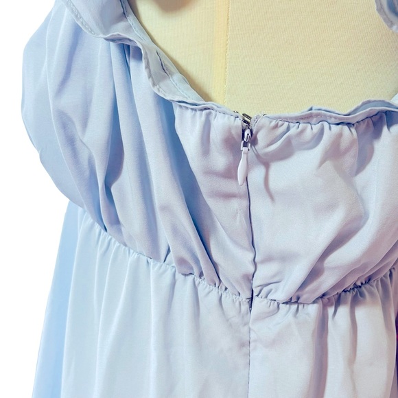 English Factory Sweet Heart Color Block Maxi Dress - Picture 10 of 15